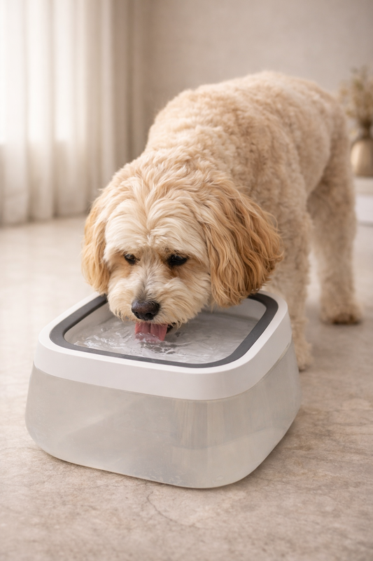 BEBEDERO DE AGUA DEMASCOTAS ANTIDERRAME