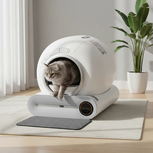 Arenero Automático para Gatos