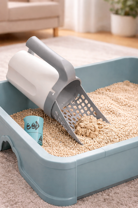 Kit Sanitario 2 En 1 Para Gatos